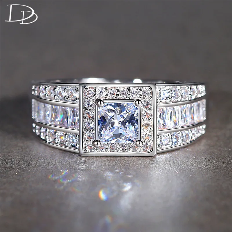 DODO New European Fashion Men's Ring Powerful Square Design AAA Cubic Zircon Bague White Gold Color Engagement Anel Jewelry R403
DODO New European Fashion Men's Ring Powerful Square Design AAA Cubic Zircon Bague White Gold Color Engagement Anel Jewelry R403