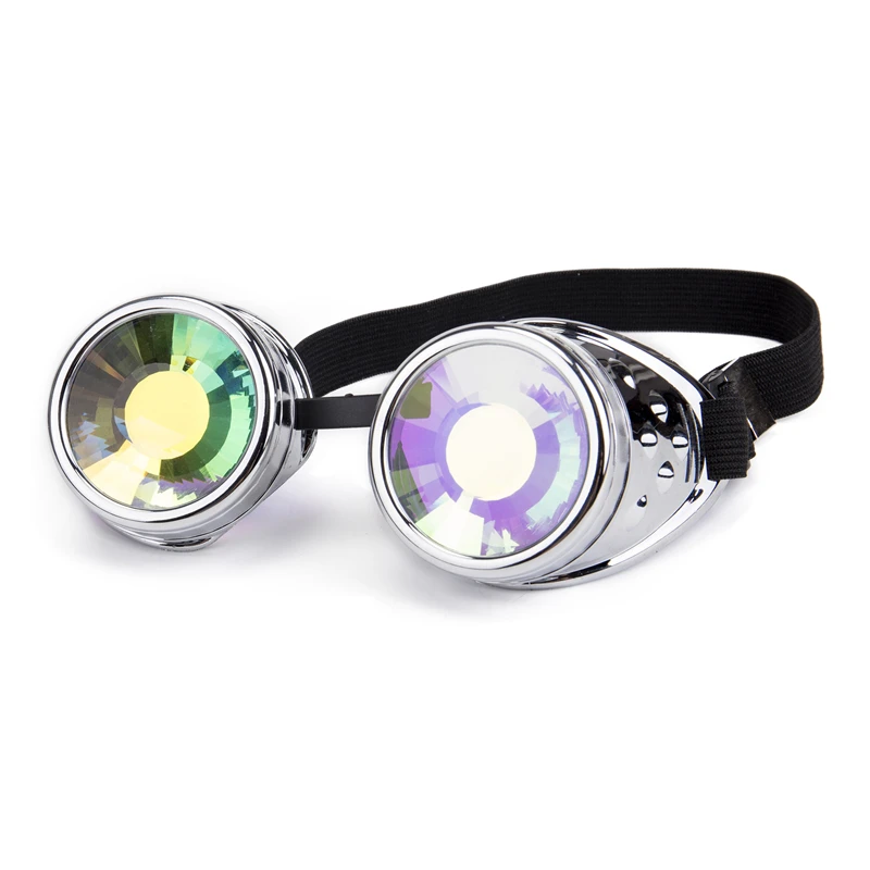 FLORATA 2018 NEW Arival Kaleidoscope Colorful Glasses Rave Festival Party EDM Sunglasses Diffracted Lens Steampunk Goggles
FLORATA 2018 NEW Arival Kaleidoscope Colorful Glasses Rave Festival Party EDM Sunglasses Diffracted Lens Steampunk Goggles