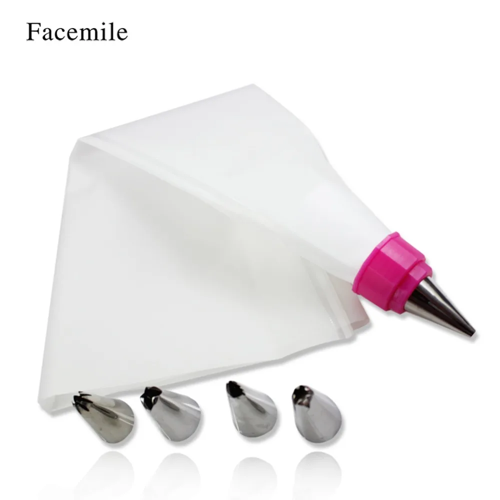Facemile Decorating Dual Coupler Icing Bags Piping Tool Cake Bag Cream Pastry Piping Bag Fondant Decorating Nozzle Sets 52030
Facemile Decorating Dual Coupler Icing Bags Piping Tool Cake Bag Cream Pastry Piping Bag Fondant Decorating Nozzle Sets 52030