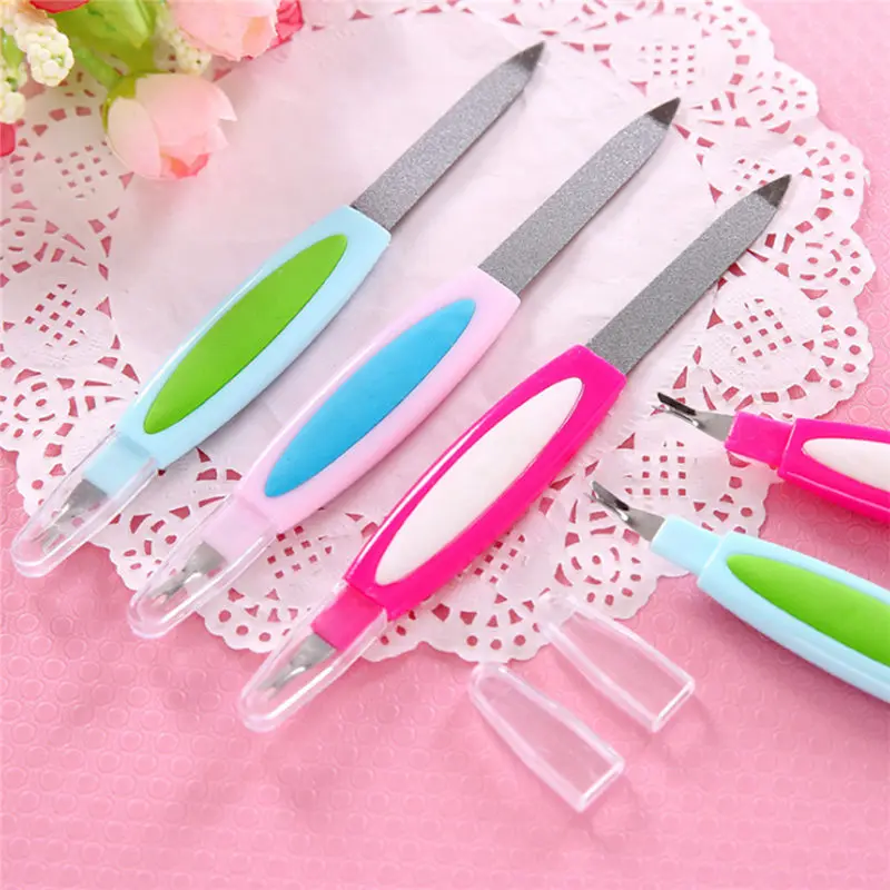 1pcs Plastic Handle Metal Double Sided Nail Files Pro Nail File DIY Manicure Dead Skin Remover Pedicure Polishing Tool
1pcs Plastic Handle Metal Double Sided Nail Files Pro Nail File DIY Manicure Dead Skin Remover Pedicure Polishing Tool