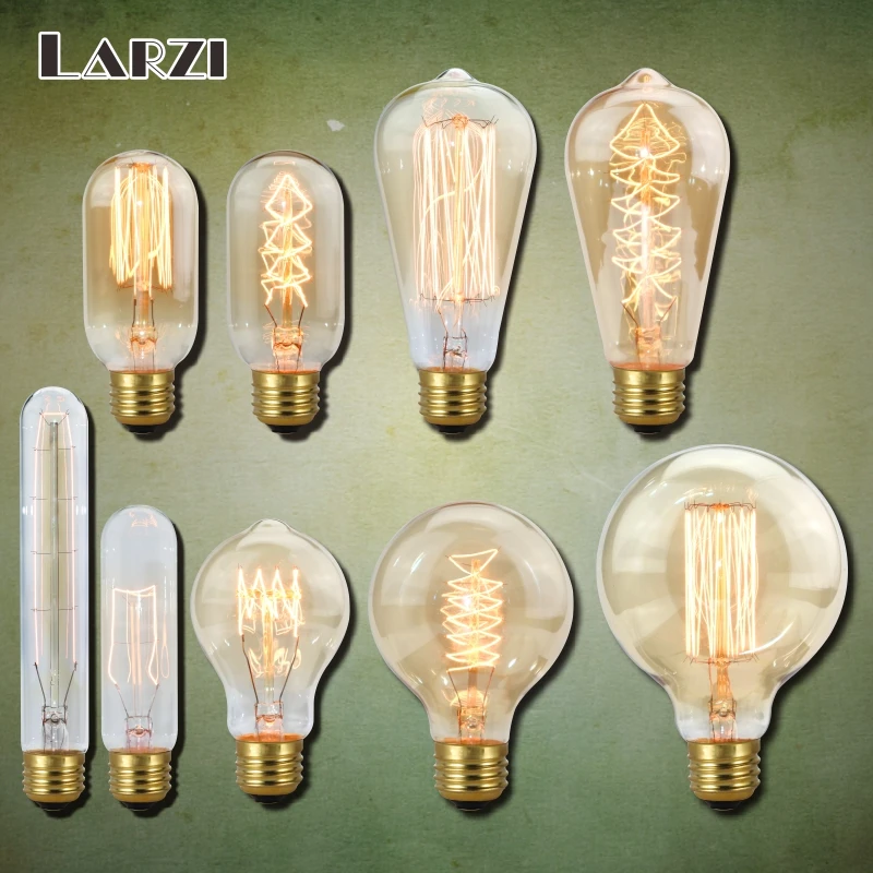 Vintage Edison bulb E27 220V lampada retro lamp Filament Incandescent Bulb 40w Edison Light For Pendant Lamp Decoration
Vintage Edison bulb E27 220V lampada retro lamp Filament Incandescent Bulb 40w Edison Light For Pendant Lamp Decoration
