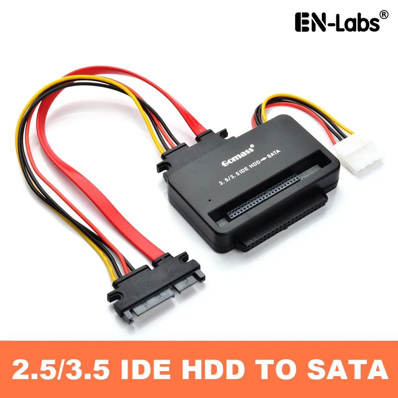 EN-Labs 2.5" 3.5" IDE HDD to SATA Converter Adapte Card,IDE 40pin /44pin Hard Drive Disk,DVD Burner to SATA Motherboard
EN-Labs 2.5" 3.5" IDE HDD to SATA Converter Adapte Card,IDE 40pin /44pin Hard Drive Disk,DVD Burner to SATA Motherboard