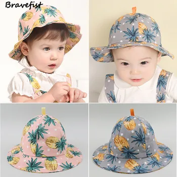 Fashion Newborn Baby Girls Boys Sun Hats Infant Kids Outdoor Bucket Hat Sunshade Caps Pineapple Printed Baby Fisherman Cap 1-3Y
Fashion Newborn Baby Girls Boys Sun Hats Infant Kids Outdoor Bucket Hat Sunshade Caps Pineapple Printed Baby Fisherman Cap 1-3Y