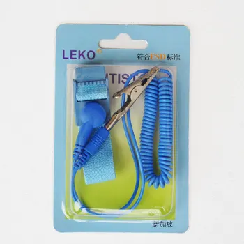 High Quality Antistatic Wrist Strap 1.8M For LEKO ANTISTATIC Bonding Wristband Resistor Electro Loop Anti-Electric Strap
High Quality Antistatic Wrist Strap 1.8M For LEKO ANTISTATIC Bonding Wristband Resistor Electro Loop Anti-Electric Strap