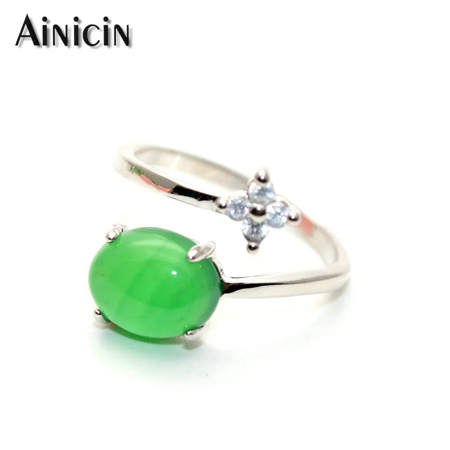 Natural Green Agate Rhinestone Crystal Setting Open Size Adjustable Ring Accessories Gifts Resizable For Wedding Women Jewelry
Natural Green Agate Rhinestone Crystal Setting Open Size Adjustable Ring Accessories Gifts Resizable For Wedding Women Jewelry