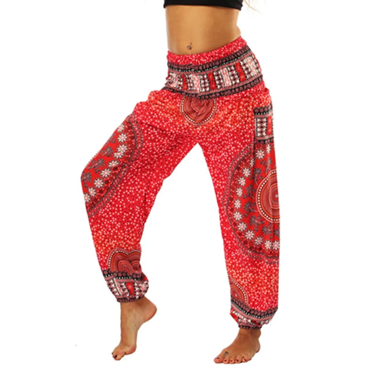 Women Yoga Pants Fitness Trouser Pocket Sport Bottom Quick Dry Ethnic Style Holiday Bloomers Dance Loose Travel Plage Haren Pant
Women Yoga Pants Fitness Trouser Pocket Sport Bottom Quick Dry Ethnic Style Holiday Bloomers Dance Loose Travel Plage Haren Pant