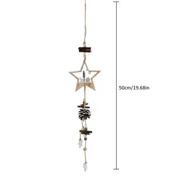 Wooden Hollow Ornament Christmas Tree Hanging Pendant Home Decor Gift Wind Chimes Car Pendant Wall Hanging Decoration
Wooden Hollow Ornament Christmas Tree Hanging Pendant Home Decor Gift Wind Chimes Car Pendant Wall Hanging Decoration