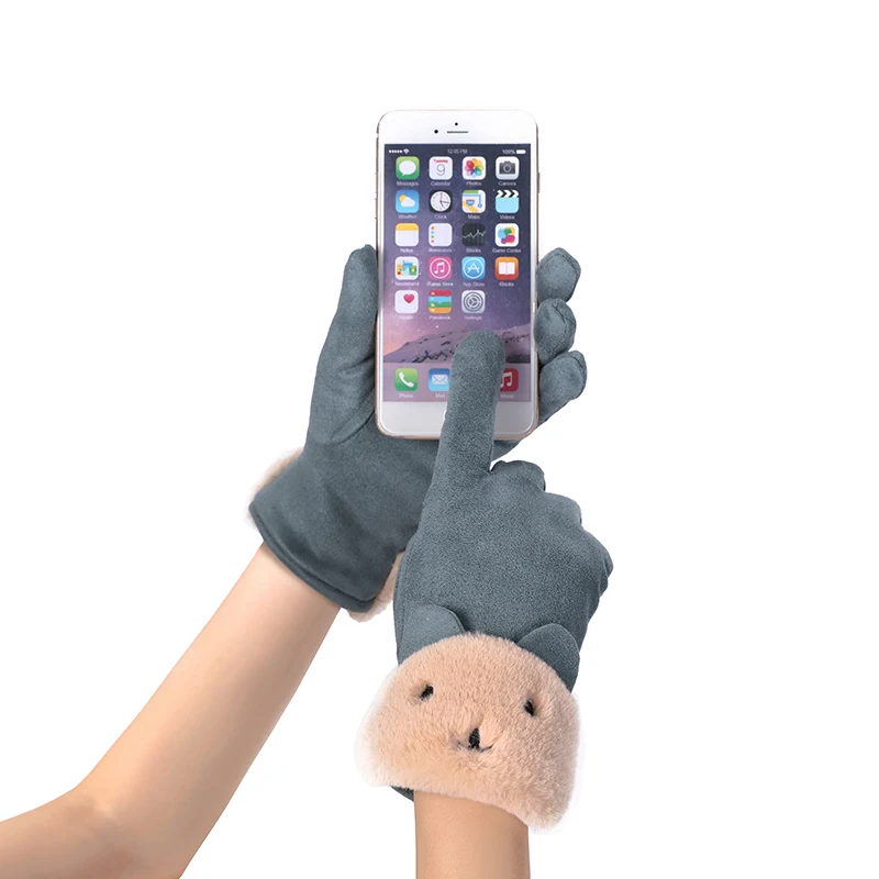Fashion Elegant Women Touch Screen Driving Gloves Winter Female Lace Double thick Warm Cashmere Bow Cute Bear Mitten Glove 81A-E
Fashion Elegant Women Touch Screen Driving Gloves Winter Female Lace Double thick Warm Cashmere Bow Cute Bear Mitten Glove 81A-E