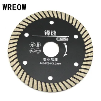 WREOW Ultrathin Diamond Turbo Circular Saw Blade Granite Stone Cutting Disc Saw Blade Ceramic Tile Granite Cutter durable Tool 
WREOW Ultrathin Diamond Turbo Circular Saw Blade Granite Stone Cutting Disc Saw Blade Ceramic Tile Granite Cutter durable Tool