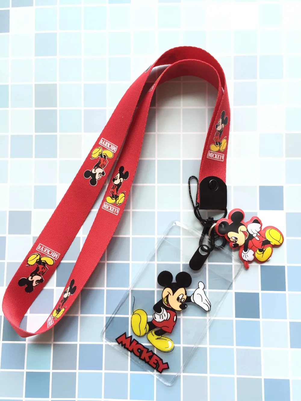 New 1 pcs Cartoon mickey Lanyard Key Chains Pendant party Gifts Neck Strap Card Bus ID Holders Identity Badge Lanyard
New 1 pcs Cartoon mickey Lanyard Key Chains Pendant party Gifts Neck Strap Card Bus ID Holders Identity Badge Lanyard
