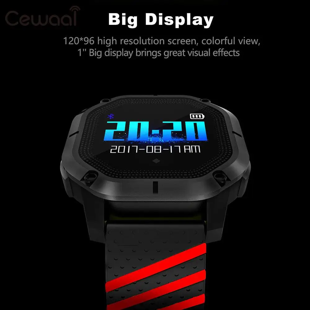 Cewaal Smart Wristband 1.0inch TFT Color Screen K5 Heart Rate Monitor Pedometer Waterproof Multifunction Smart Watch
Cewaal Smart Wristband 1.0inch TFT Color Screen K5 Heart Rate Monitor Pedometer Waterproof Multifunction Smart Watch