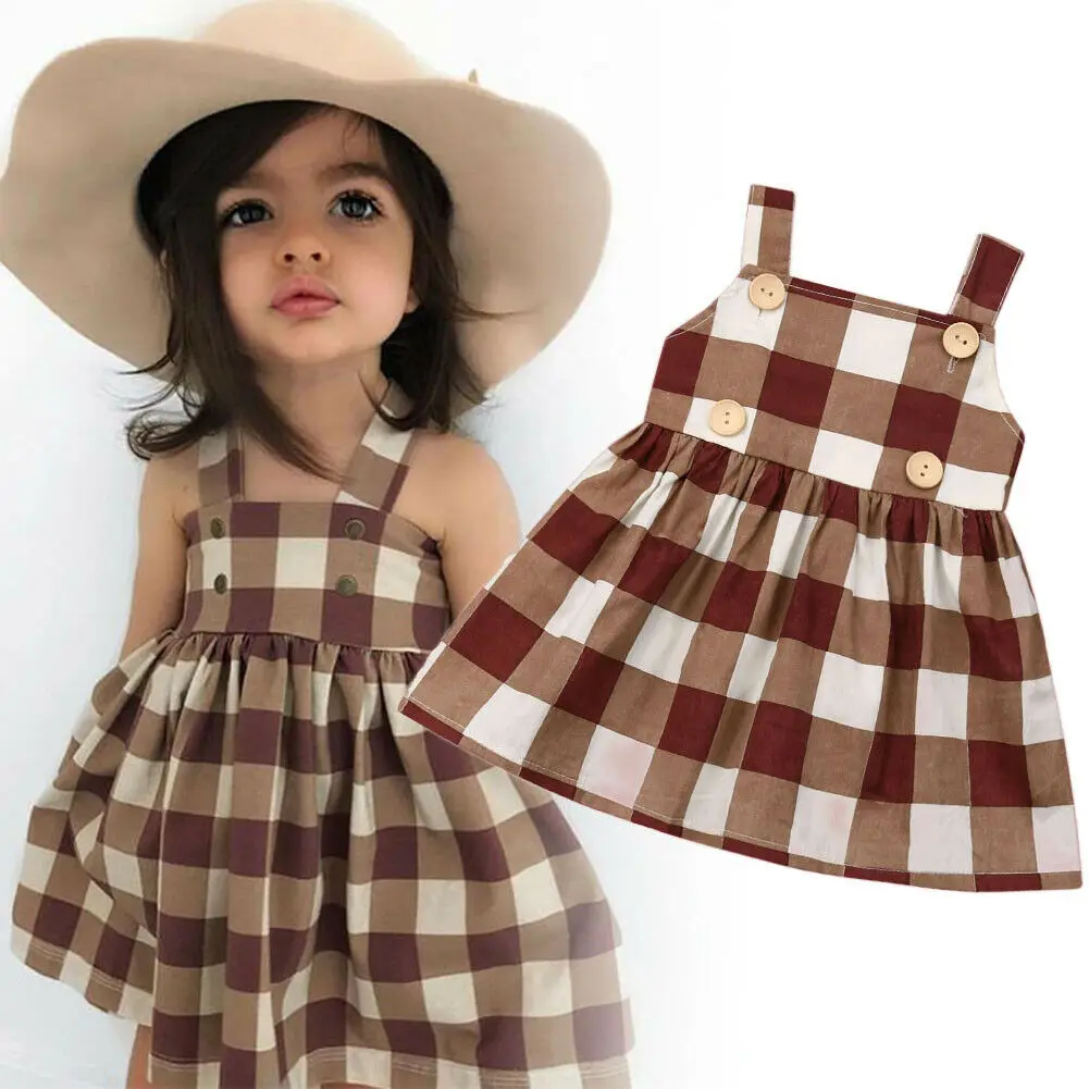 2019 New Cute Toddler Kid Baby Girls Dress Summer Plaid Tutu Dress Party Holiday Beach Dress For Girls Child Costumes
2019 New Cute Toddler Kid Baby Girls Dress Summer Plaid Tutu Dress Party Holiday Beach Dress For Girls Child Costumes