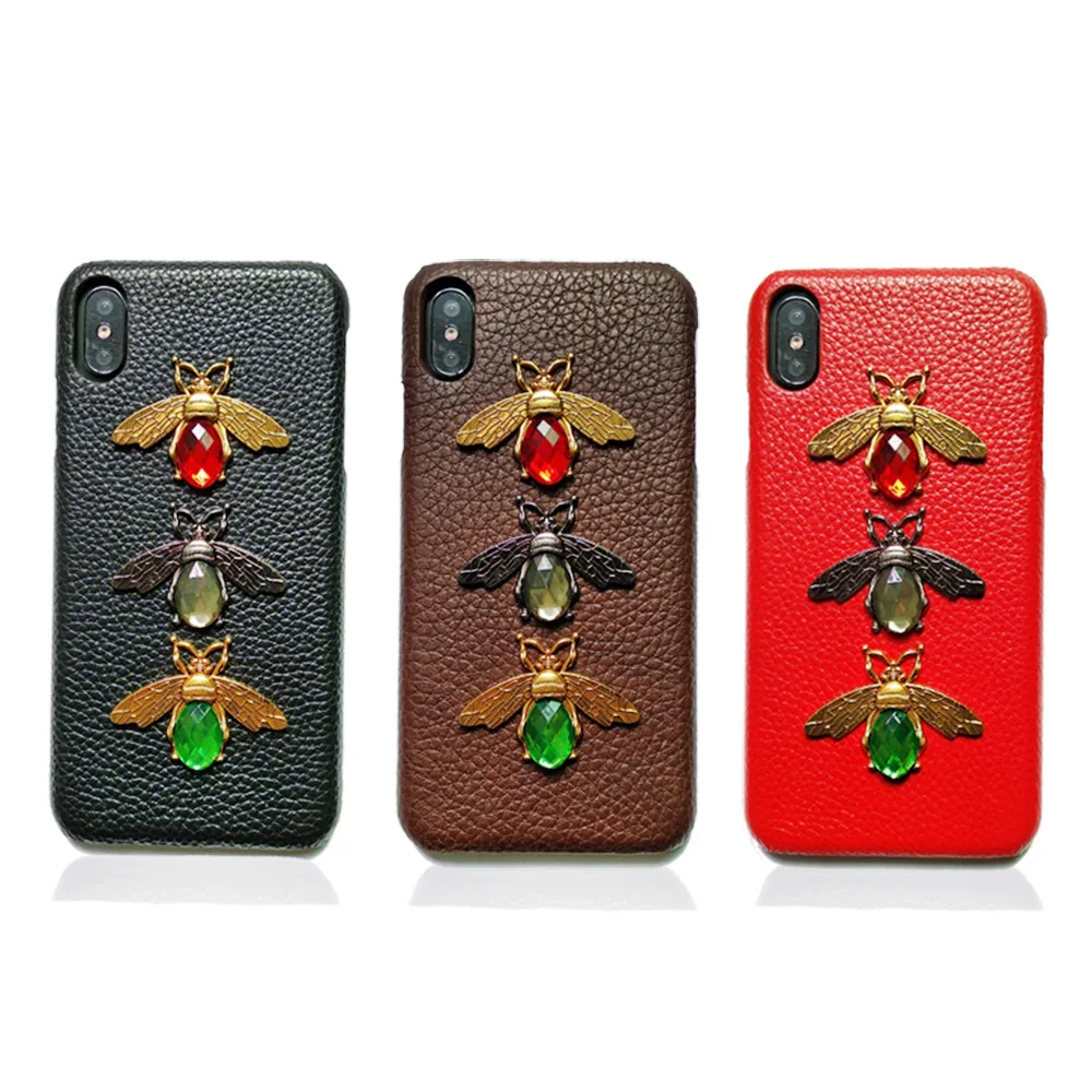 Luxury Genuine Leather bee Case for iPhone XS Max Ultra Thin Protective Phone Cover Cases for iPhone 7 8 X XS XR Litchi Pattern
Luxury Genuine Leather bee Case for iPhone XS Max Ultra Thin Protective Phone Cover Cases for iPhone 7 8 X XS XR Litchi Pattern