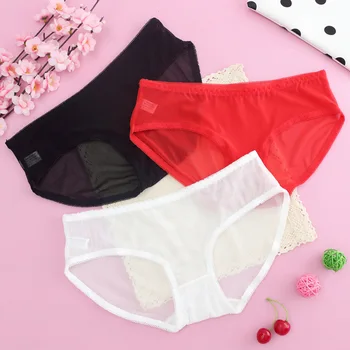 New Briefs For Women Sexy Mesh Panties Breathable Panty Transparent Knickers Girls Underpants Calcinha Tanga
New Briefs For Women Sexy Mesh Panties Breathable Panty Transparent Knickers Girls Underpants Calcinha Tanga
