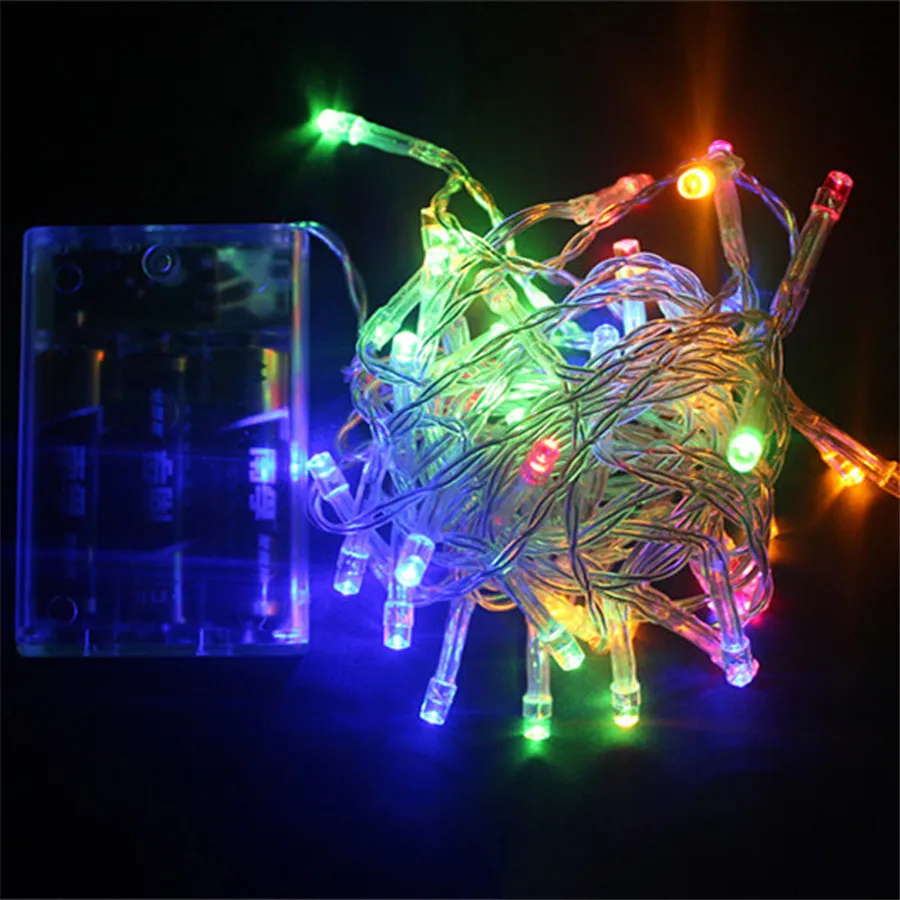 5M 50 LED Battery Operated LED String Lights Fairy String Garland for Christmas Party Wedding Festival Wedding Decoration
5M 50 LED Battery Operated LED String Lights Fairy String Garland for Christmas Party Wedding Festival Wedding Decoration