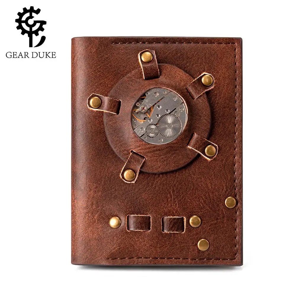 GearDuke Retro Personality Watch core Wallet Europe Style Fashion Punk Rock Purse Horizontal Short Men's Wallet
GearDuke Retro Personality Watch core Wallet Europe Style Fashion Punk Rock Purse Horizontal Short Men's Wallet