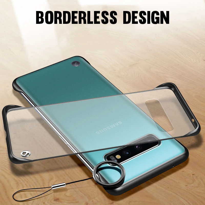 For Samsung S10 Case Frameless Finger Ring Transparent Shockproof Bumper Matte Cover For Samsung Galaxy S10 Plus Case Capa Funda
For Samsung S10 Case Frameless Finger Ring Transparent Shockproof Bumper Matte Cover For Samsung Galaxy S10 Plus Case Capa Funda