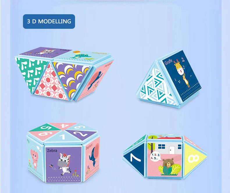 12 blocks magnetic designer