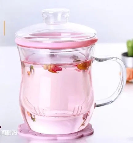 Image 042958drinkware  glass Tea cup  new 2014  glassware Thickening  temperature Transparent   free shipping  wholesale  high quality