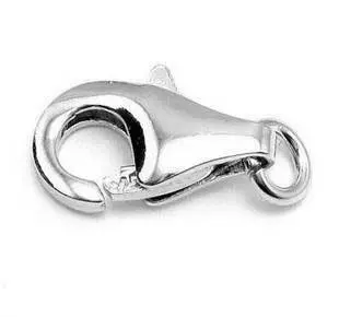 100PCS/Lot Genuine 925 Sterling Silver Lobster Clasp with Opening Jump Ring Charms Jewelry Handmade DIY Findings
100PCS/Lot Genuine 925 Sterling Silver Lobster Clasp with Opening Jump Ring Charms Jewelry Handmade DIY Findings