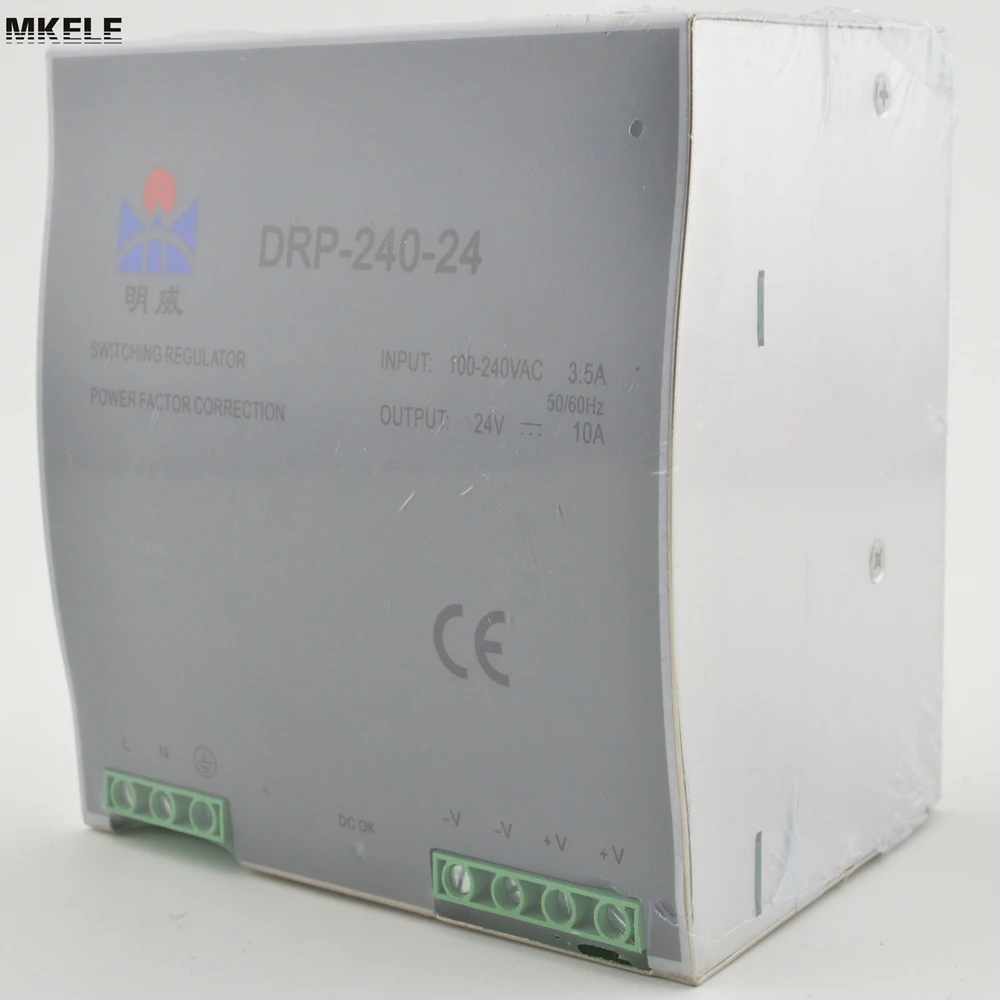 Cooling Aluminum Shell Switching Power Source Supply DR-240-48 Din Rail With CE Wide Range Input China
Cooling Aluminum Shell Switching Power Source Supply DR-240-48 Din Rail With CE Wide Range Input China