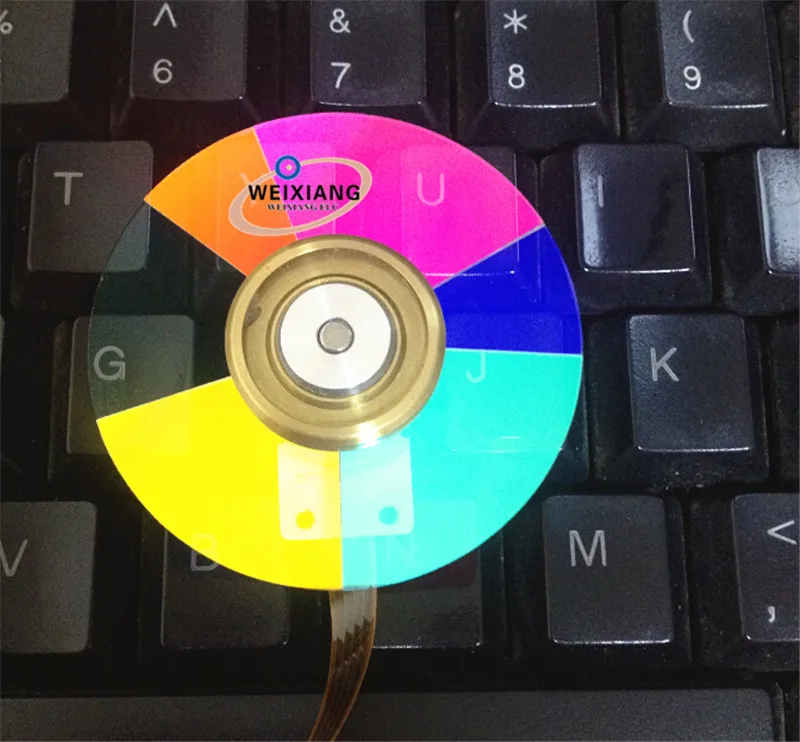 Original Projector Color Wheel For Vivitek D87ASTD/ D87ASCT Color wheels,6 segments 44mm
Original Projector Color Wheel For Vivitek D87ASTD/ D87ASCT Color wheels,6 segments 44mm