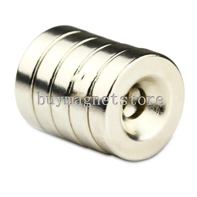 5pcs Super Strong Round Neodymium Countersunk Ring Magnets 20 x 5 mm Hole: 5mm Rare Earth N50 !ndfeb Neodymium mag
5pcs Super Strong Round Neodymium Countersunk Ring Magnets 20 x 5 mm Hole: 5mm Rare Earth N50 !ndfeb Neodymium mag
