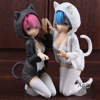 Re Zero Figurine Twin Ram and Rem Nyanko Mode Ver. PVC Rem Re Zero Figure Collectible Model Toy 2 Styles
Re Zero Figurine Twin Ram and Rem Nyanko Mode Ver. PVC Rem Re Zero Figure Collectible Model Toy 2 Styles