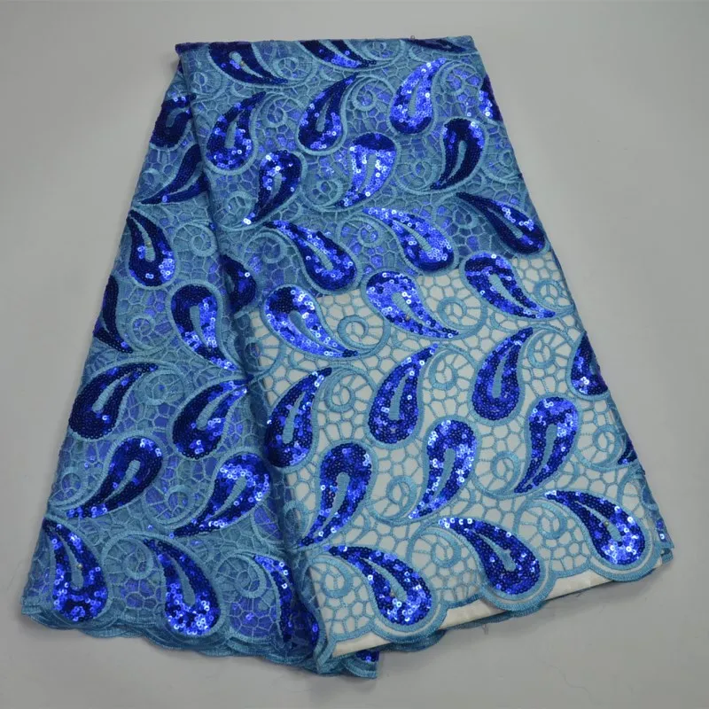 High quality royal blue African lace fabric sequins french tulle lace fabric 2018 latest arrival hot sale 5 yards for dress -30
High quality royal blue African lace fabric sequins french tulle lace fabric 2018 latest arrival hot sale 5 yards for dress -30