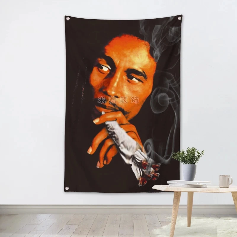 Jamaica Reggae Large Rock Flag Banners Four-Hole Wall Hanging Painting Bedroom Studio Party Music Festival Background Decor
Jamaica Reggae Large Rock Flag Banners Four-Hole Wall Hanging Painting Bedroom Studio Party Music Festival Background Decor
