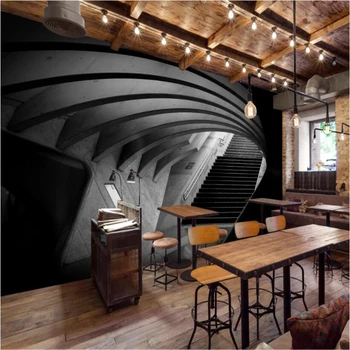 beibehang Custom 3d wall paper 3D time tunnel channel bar KTV restaurant wallpaper background wall decorative painting
beibehang Custom 3d wall paper 3D time tunnel channel bar KTV restaurant wallpaper background wall decorative painting
