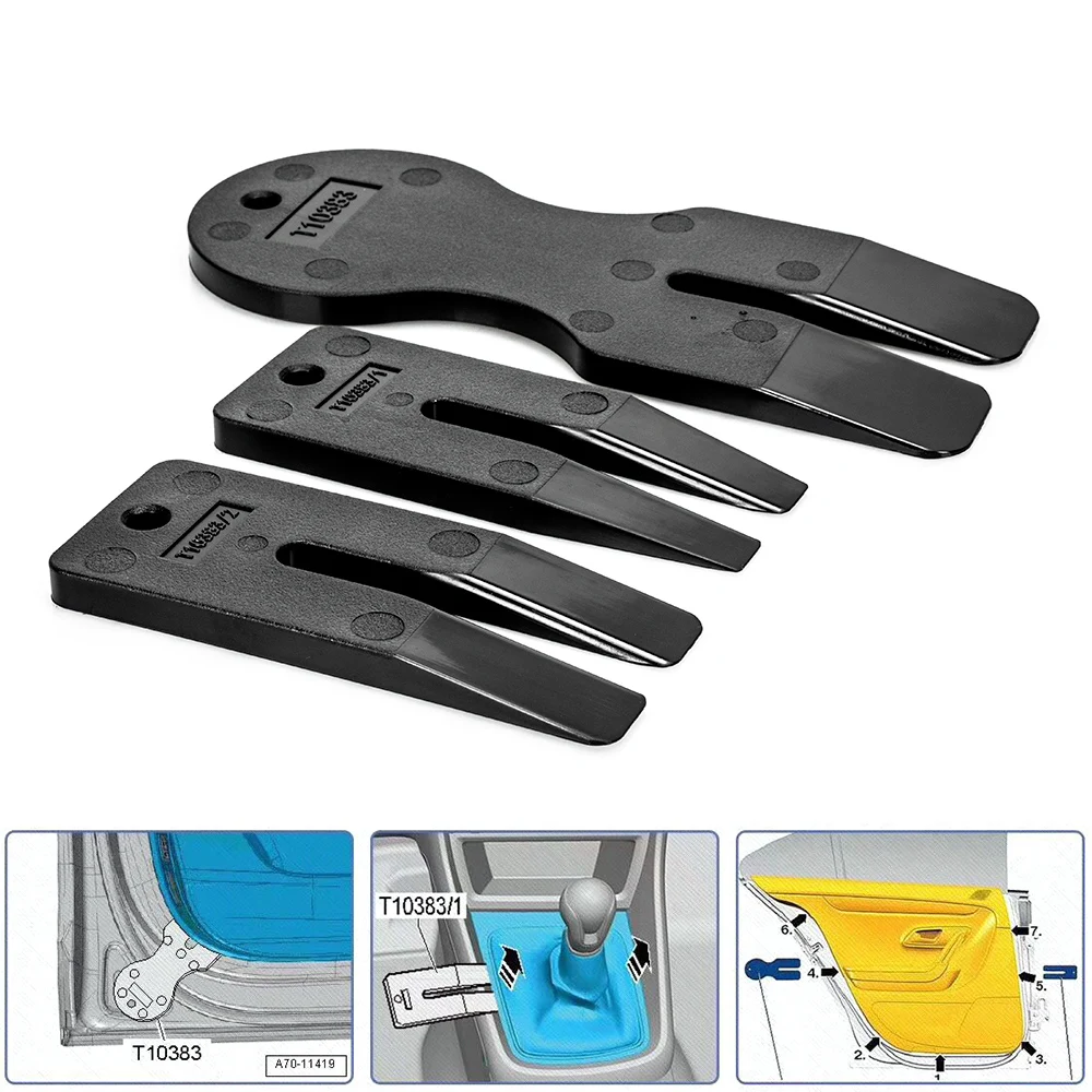 New For Polo Passat T10383Door Panel Removal Tool Car Trim Wedge Panel Clip Tools automotive repair tools
New For Polo Passat T10383Door Panel Removal Tool Car Trim Wedge Panel Clip Tools automotive repair tools