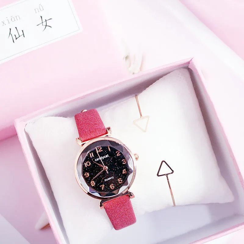 Luxury Women Watches Starry Sky Female Clock Casual Leather Quartz Wristwatch Fashion Ladies Watch reloj mujer relogio feminino
Luxury Women Watches Starry Sky Female Clock Casual Leather Quartz Wristwatch Fashion Ladies Watch reloj mujer relogio feminino