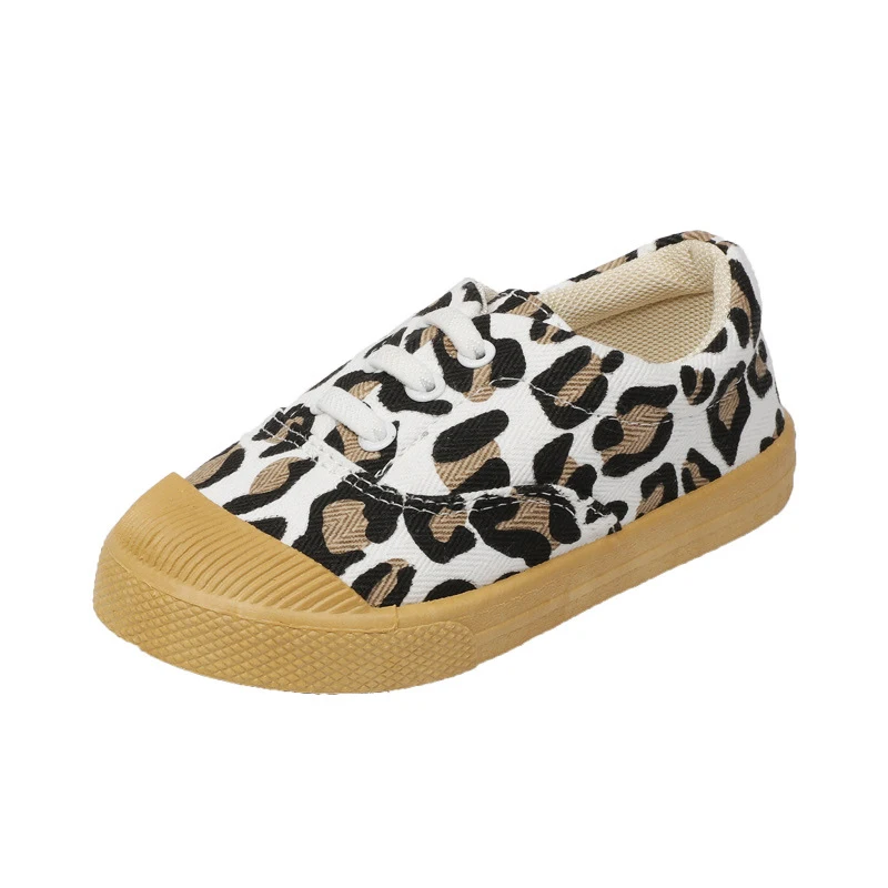 COZULMA Baby Girls Leopard Canvas Shoes Boys Fashion Sneakers Kids Non-slip Casual Shoes Children Lace-up Shoes Size 21-30
COZULMA Baby Girls Leopard Canvas Shoes Boys Fashion Sneakers Kids Non-slip Casual Shoes Children Lace-up Shoes Size 21-30