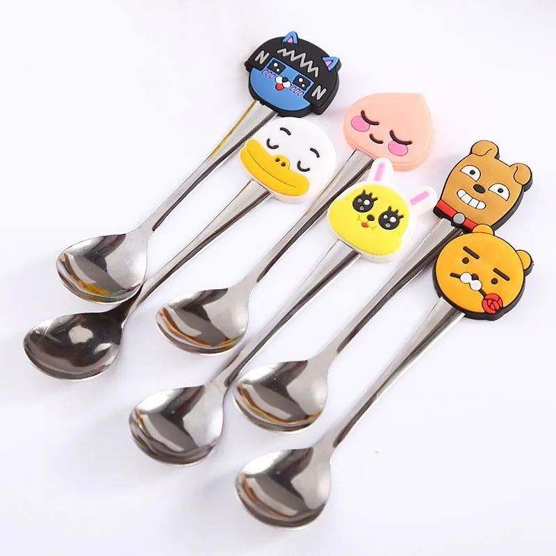 Cartoon Baby Spoon Tableware Safe Stainless Steel Kids Dishware Baby Feeding Spoons Food Feeder Coffee Stirring Spoon Utensils
Cartoon Baby Spoon Tableware Safe Stainless Steel Kids Dishware Baby Feeding Spoons Food Feeder Coffee Stirring Spoon Utensils