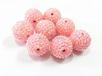 Wholesale Large Size 24mm 80pcs/lot Light Pink AB Resin Rhinestone Beads For Chunky Necklace Making
Wholesale Large Size 24mm 80pcs/lot Light Pink AB Resin Rhinestone Beads For Chunky Necklace Making