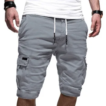 Newly Men Casual Half Pants Multi-pockets Solid Color Breathable Male Pants for Summer DO99
Newly Men Casual Half Pants Multi-pockets Solid Color Breathable Male Pants for Summer DO99