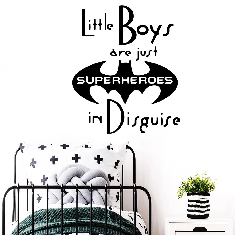 Free shipping little boys are just superheroes in disguise Waterproof Wall Stickers Home Decor For Kids Room Decoration
Free shipping little boys are just superheroes in disguise Waterproof Wall Stickers Home Decor For Kids Room Decoration