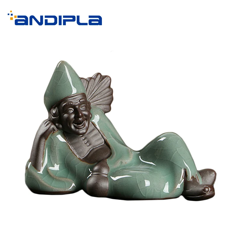 Ice Crack Tea Pet Ceramic Buddha Boutique Statue Home Tea Ceremony Decoration Ornament Craft Vintage Figurines for Creative Gift
Ice Crack Tea Pet Ceramic Buddha Boutique Statue Home Tea Ceremony Decoration Ornament Craft Vintage Figurines for Creative Gift
