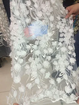 Tulle French Fabric Embroidered Tulle Fabric LJY51653 African French Lace Fabric High Quality
Tulle French Fabric Embroidered Tulle Fabric LJY51653 African French Lace Fabric High Quality