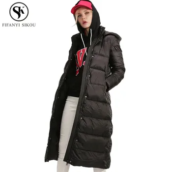 Winter Down Jacket Women Fashion Hooded White duck down Coats Long Outerwear Female Casual Warm Parkas High quality Overcoat
Winter Down Jacket Women Fashion Hooded White duck down Coats Long Outerwear Female Casual Warm Parkas High quality Overcoat
