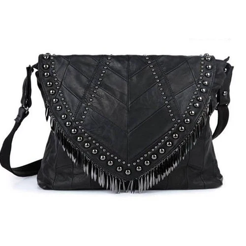 Women's Shoulder Crossbody Bags Messeng Bag Brand Rivet Bag Desigu Skull Tassels Bags CR97
Women's Shoulder Crossbody Bags Messeng Bag Brand Rivet Bag Desigu Skull Tassels Bags CR97