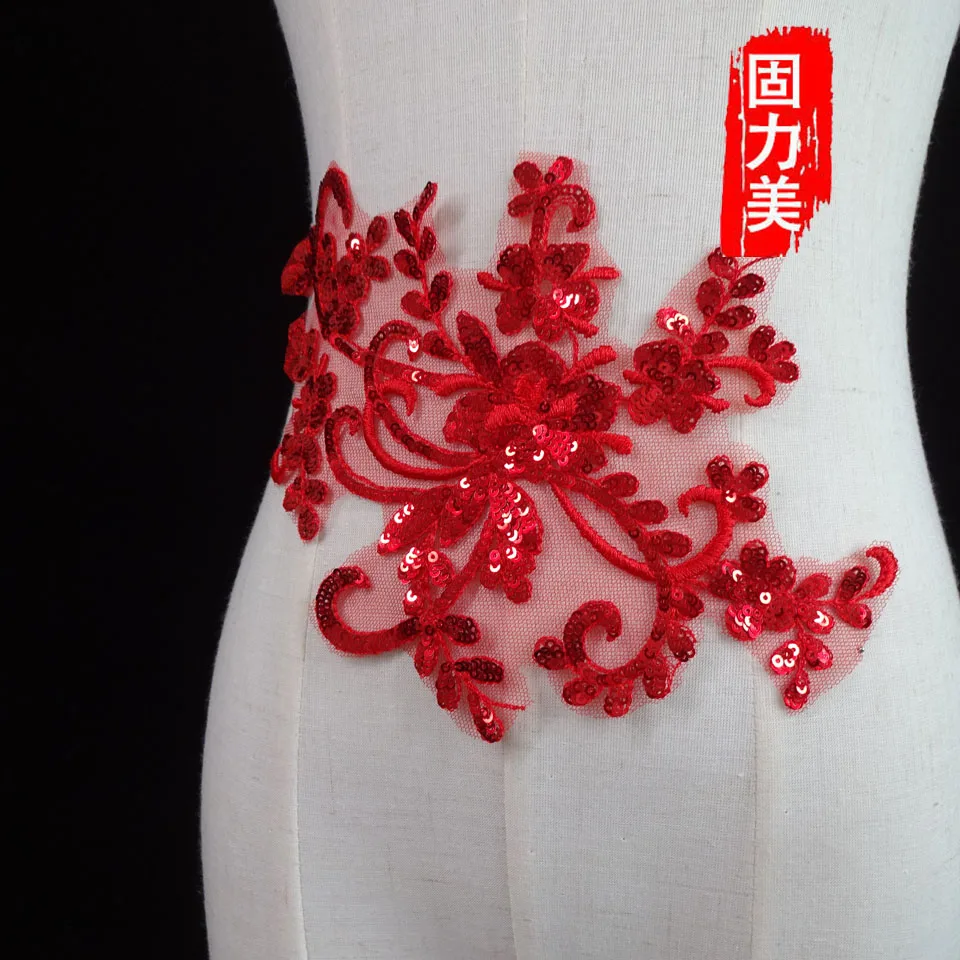One Piece 3D Flower Colorful Mesh Embroidered Beaded Lace Applique With Sequins DIY Lace Fabric Trim
One Piece 3D Flower Colorful Mesh Embroidered Beaded Lace Applique With Sequins DIY Lace Fabric Trim