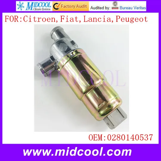 New Auto IAC Idle Speed Air Control Valve use OE NO. 0280140537 for Citroen Fiat Lancia Peugeot
New Auto IAC Idle Speed Air Control Valve use OE NO. 0280140537 for Citroen Fiat Lancia Peugeot