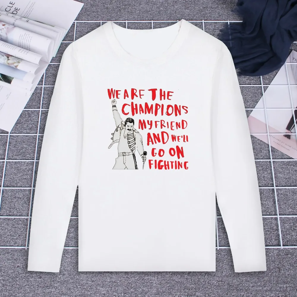 New Long Sleeve T Shirt Freddie Mercury Retro Quotes Design Art Print 100% Cotton Top Tee Casual O Neck Streetwear Clothing
New Long Sleeve T Shirt Freddie Mercury Retro Quotes Design Art Print 100% Cotton Top Tee Casual O Neck Streetwear Clothing