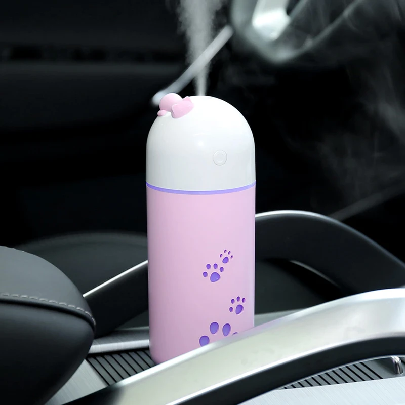 Car air freshener Cat Humidifier Ultrasonic USB Mini Essential Oil Diffuser LED Light Office Home Air Purifier Mist Maker
Car air freshener Cat Humidifier Ultrasonic USB Mini Essential Oil Diffuser LED Light Office Home Air Purifier Mist Maker