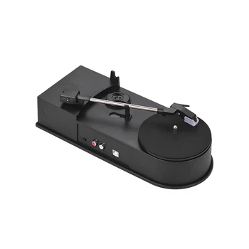 Mini Turntable Vinyl Record Player USB Stereo Vinyl Record Player 2-Speed MP3/ WAV Converter Function with RCA Outputs
Mini Turntable Vinyl Record Player USB Stereo Vinyl Record Player 2-Speed MP3/ WAV Converter Function with RCA Outputs