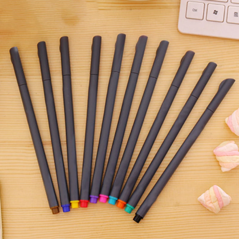 10pcs/lot 0.38mm Slim Plastic Colored Hook Line Pen Art Supplies Stationery Oily Permanent Marker Pen School Marker
10pcs/lot 0.38mm Slim Plastic Colored Hook Line Pen Art Supplies Stationery Oily Permanent Marker Pen School Marker