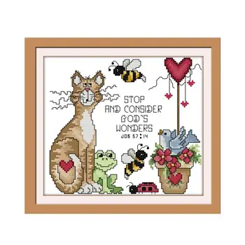 God's miracle 11CT 14CT printed embroidery handmade DIY home decoration cross-stitch paintings
God's miracle 11CT 14CT printed embroidery handmade DIY home decoration cross-stitch paintings
