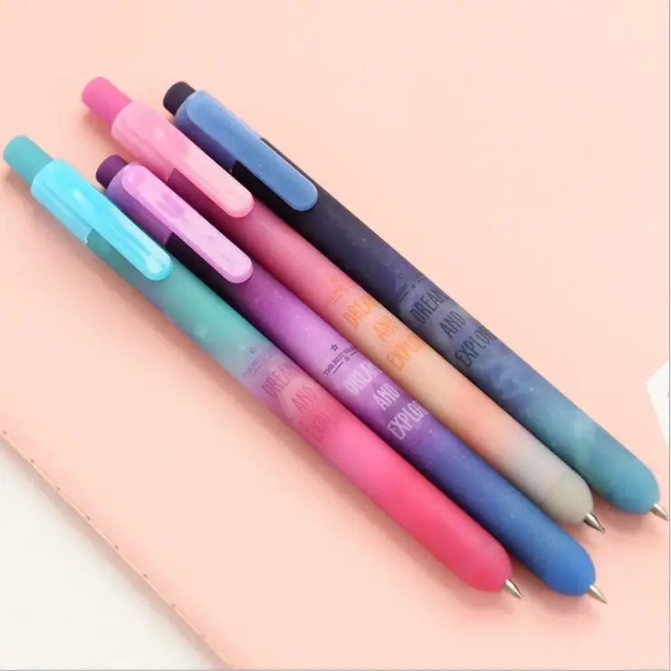 "Dreamland" Pack of 4 Pcs Rollerball Pens Black Ink Gel Pen Cute Rubber Head Pen Gift
"Dreamland" Pack of 4 Pcs Rollerball Pens Black Ink Gel Pen Cute Rubber Head Pen Gift